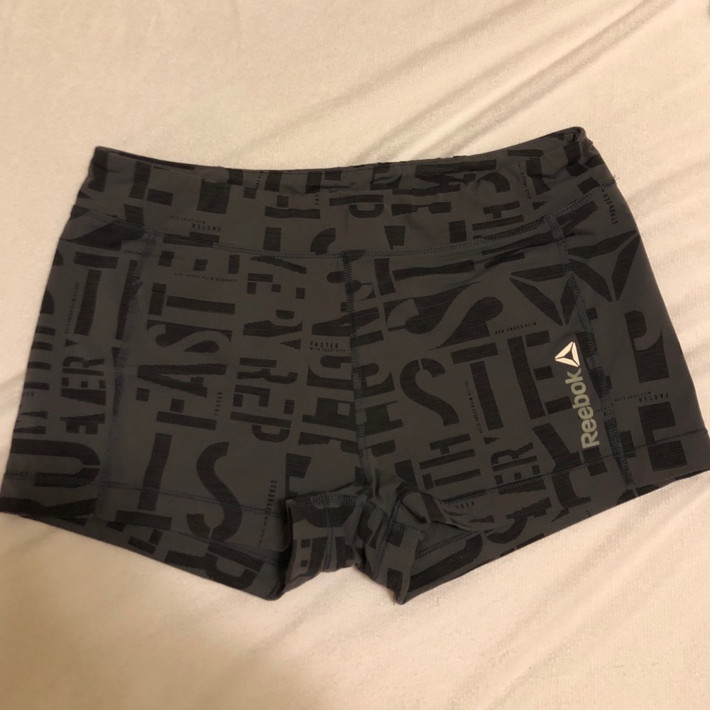 Gray & black spandex